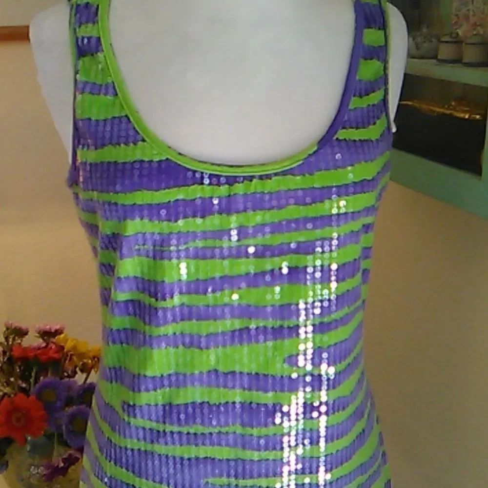 Candalite Sparkly Tank Dress - Picture 2 of 12